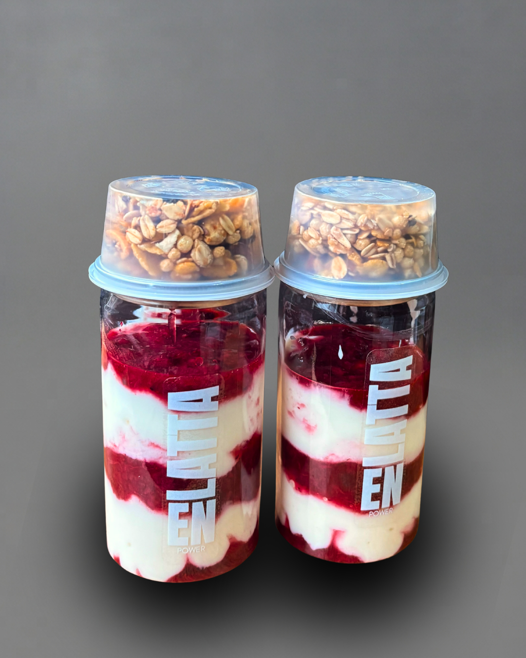 Yoghurt griego fit frutos rojos